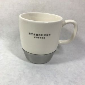 Starbucks Coffee 2008 Mug with Metal Base 10 fl oz